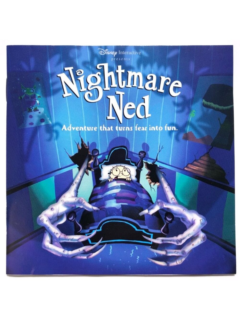 Nightmare Ned PC CD-ROM 1997 Disney Interactive Windows 95 Adventure Game